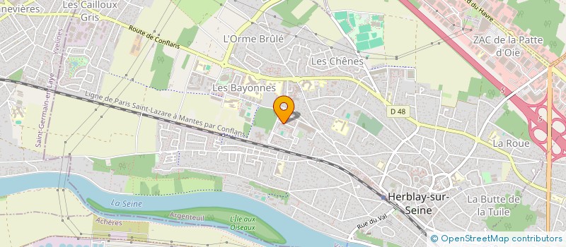 localisation de l'entreprise SOLUTIONS MULTI TECHNIQUES à CONFLANS-SAINTE-HONORINE