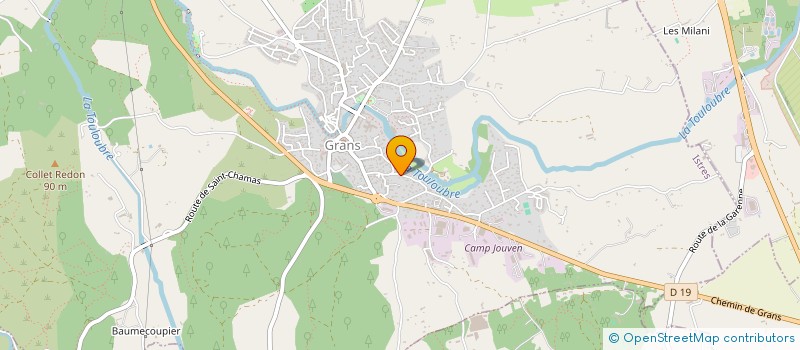 localisation de l'entreprise SOLUTIONS NATURELLES POUR ANIMAUX  GRANS