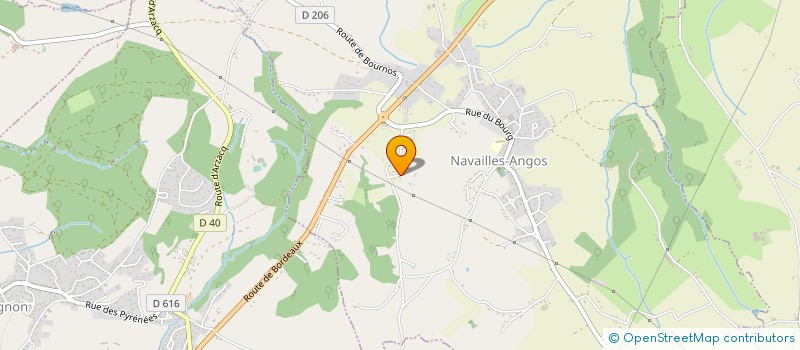 localisation de l'entreprise SOLUTIONS PAYE  NAVAILLES-ANGOS