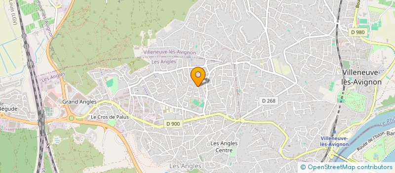 localisation de l'entreprise SOLUTIONS PERSONNALISEES PATRIMONIALES à LES ANGLES
