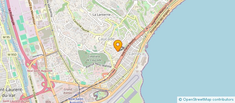 localisation de l'entreprise SOLUTIONS PETITE ENFANCE à NICE