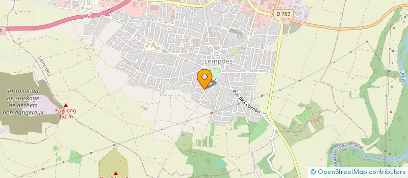 localisation de l'entreprise SOLUTIONS PILOTAGE  LEMPDES