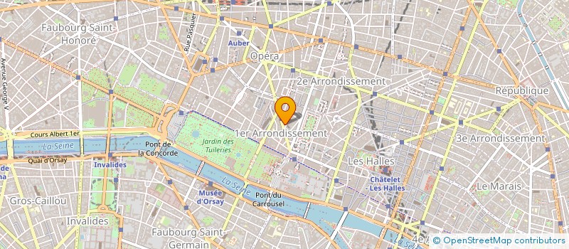 localisation de l'entreprise SOLUTIONS PLAISANCE à PARIS