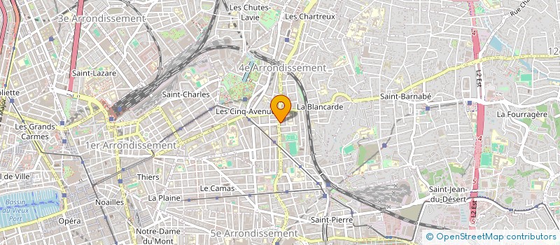 localisation de l'entreprise SOLUTIONS PLUS 13 à MARSEILLE