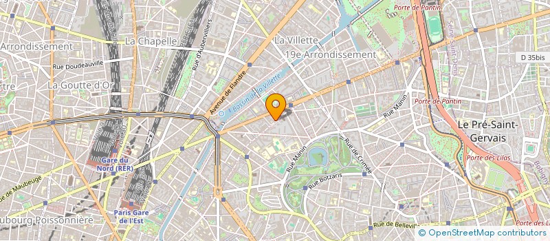 localisation de l'entreprise SOLUTIONS PLUS  PARIS