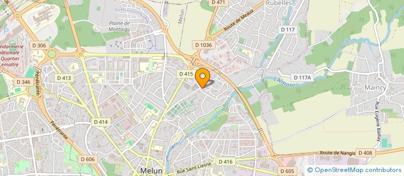 localisation de l'entreprise SOLUTIONS POOLS AND HOMES à MELUN