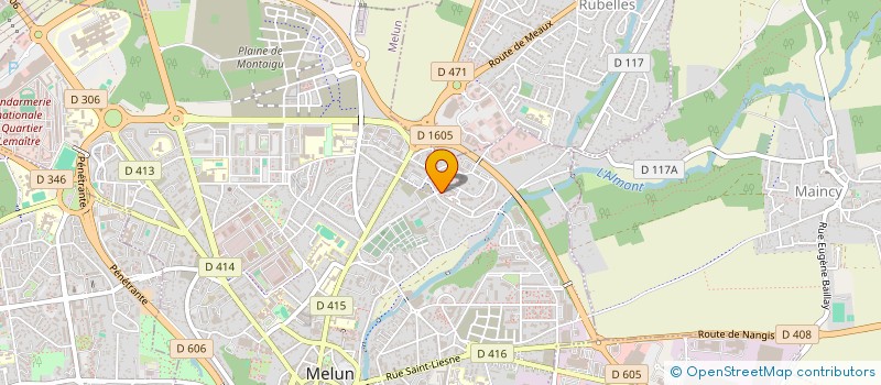 localisation de l'entreprise SOLUTIONS POOLS INTERNATIONAL à MELUN