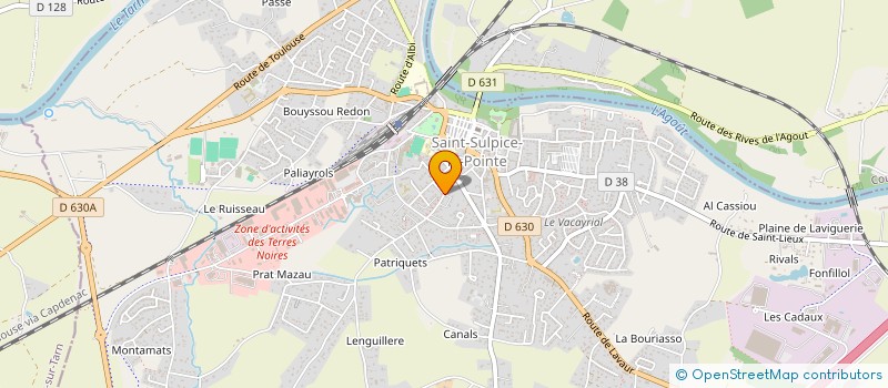 localisation de l'entreprise SOLUTIONS POUR LA MAITRISE DE L'ENERGIE à SAINT-SULPICE-LA-POINTE