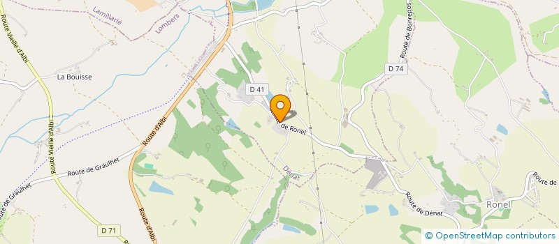 localisation de l'entreprise SOLUTIONS PRET ET PATRIMOINE  LAMILLARIE