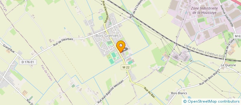 localisation de l'entreprise SOLUTIONS PROFESSIONNELS ET PRIVES  BOIS-GRENIER