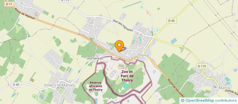 localisation de l'entreprise SOLUTIONS PROJECT SERVICES à THOIRY