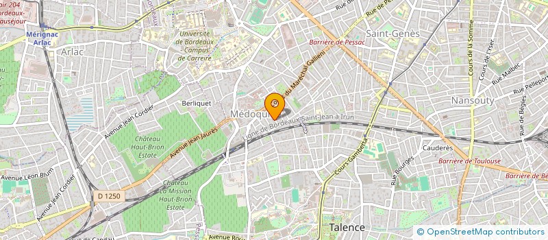 localisation de l'entreprise SOLUTIONS RENOVATION 33  TALENCE