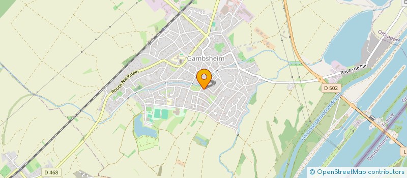 localisation de l'entreprise SOLUTIONS RENOVATIONS  GAMBSHEIM