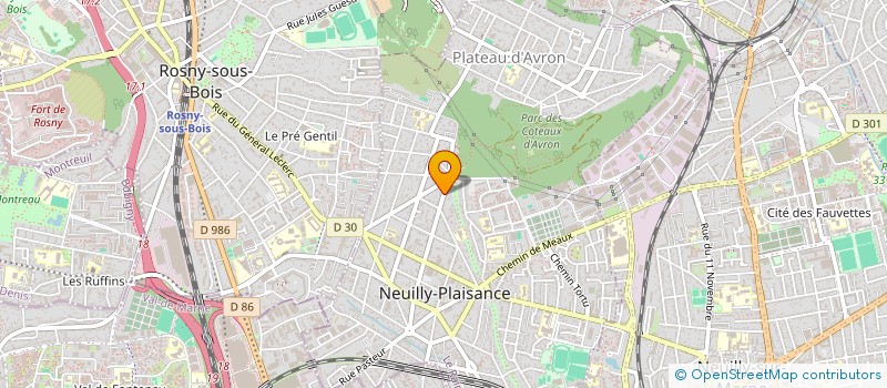 localisation de l'entreprise SOLUTIONS RESTAURATION  NEUILLY-PLAISANCE