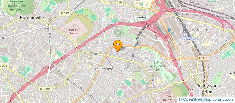 localisation de l'entreprise SOLUTIONS SERVICES à NOISY-LE-SEC
