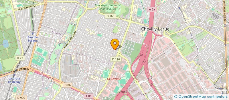 localisation de l'entreprise SOLUTIONS & SERVICES  CHEVILLY-LARUE