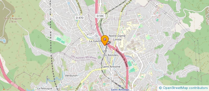 localisation de l'entreprise SOLUTIONS SERVICES POUR LA FAMILLE  MARSEILLE