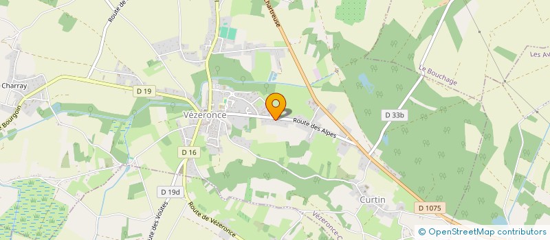 localisation de l'entreprise SOLUTIONS SINE QUA NON TIERS PAYANT  VEZERONCE-CURTIN