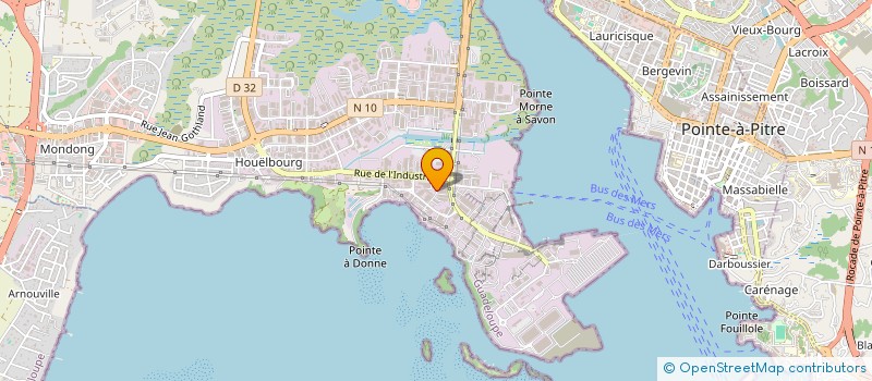 localisation de l'entreprise SOLUTIONS SOINS ARCHIPEL à BAIE-MAHAULT