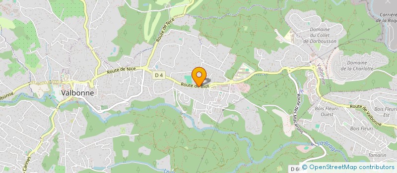 localisation de l'entreprise SOLUTIONS SUITE SINISTRES à VALBONNE