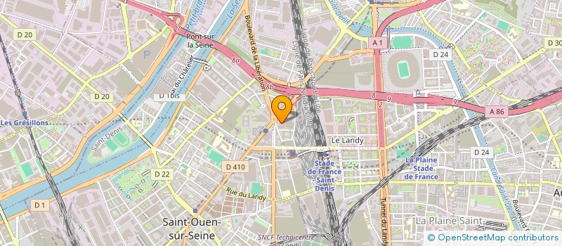 localisation de l'entreprise SOLUTIONS SYSTEMES MICRO INFORMATIQUE à SAINT-DENIS