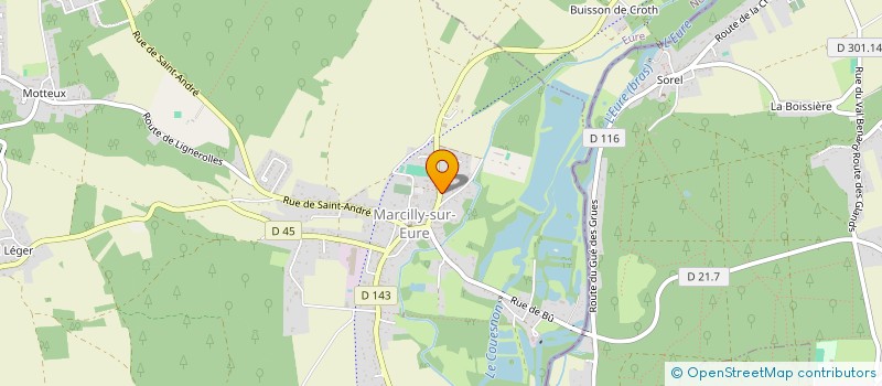 localisation de l'entreprise SOLUTIONS TECHNI TRANS à MARCILLY-SUR-EURE