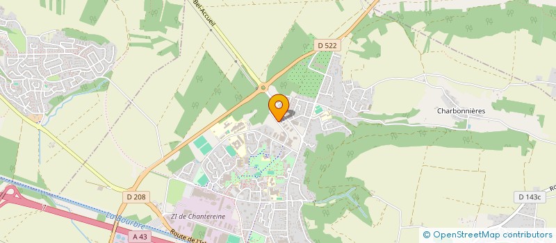 localisation de l'entreprise SOLUTIONS TERRASSEMENT ET TRAVAUX SPECIAUX à BOURGOIN-JALLIEU