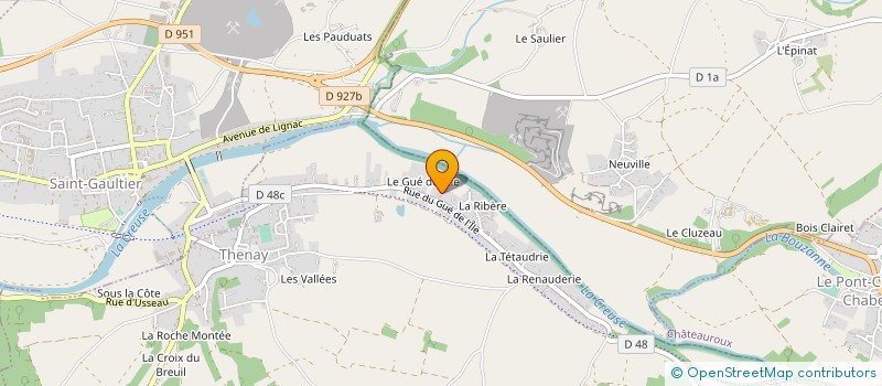 localisation de l'entreprise SOLUTIONS TOTALES à THENAY