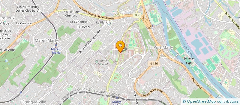 localisation de l'entreprise SOLUTIONS-TPME  MARLY-LE-ROI