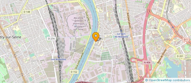 localisation de l'entreprise SOLUTIONS TRANSFERT AMENAGEMENT à ALFORTVILLE