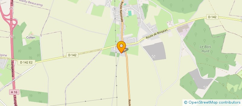 localisation de l'entreprise SOLUTIONS TRAVAUX à WAILLY-BEAUCAMP