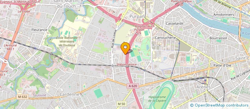 localisation de l'entreprise SOLUTIONS TRAVAUX HABITAT  TOULOUSE