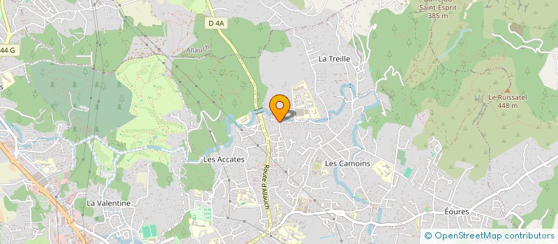 localisation de l'entreprise SOLUTIONS TTP  MARSEILLE