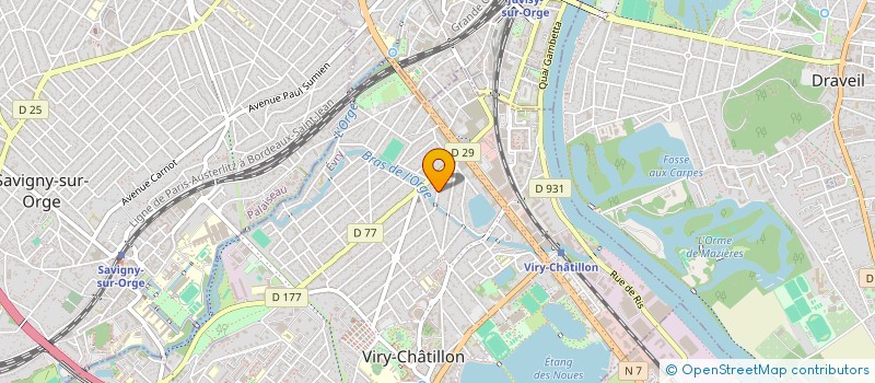 localisation de l'entreprise SOLUTIONS VERA SERVICES à VIRY-CHATILLON