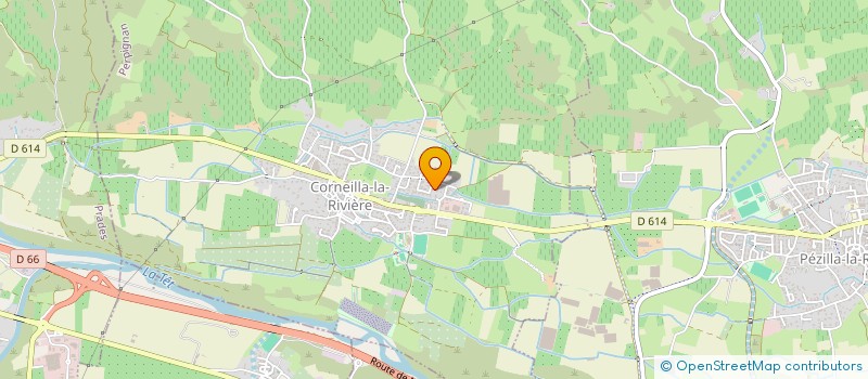 localisation de l'entreprise SOLUTIONS VOLETS +  CORNEILLA-LA-RIVIERE