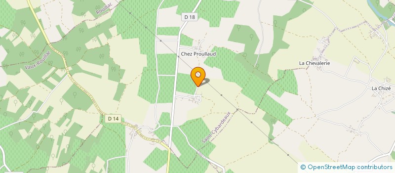 localisation de l'entreprise SOLUTIONSTECHENERGIES  SAINT-CYBARDEAUX