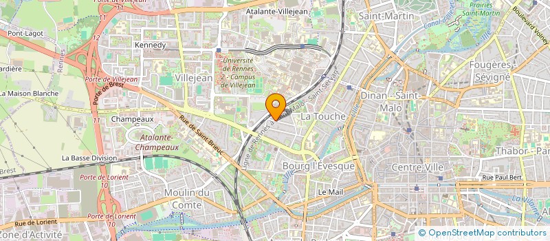 localisation de l'entreprise SOLUTIOTHERM  RENNES