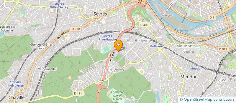 localisation de l'entreprise SOLUTIS CONSULTING  MEUDON