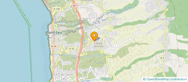 localisation de l'entreprise SOLUTIZE à SAINT-LEU