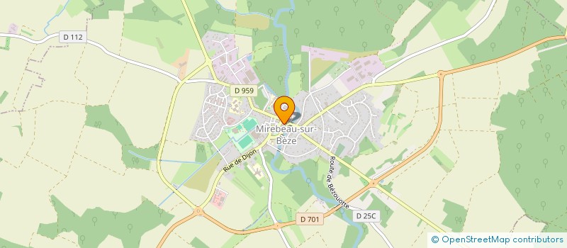 localisation de l'entreprise SOLUTRANS  BELLENEUVE