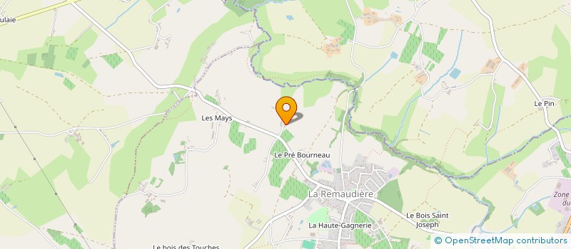 localisation de l'entreprise SOLUVA  LA REMAUDIERE