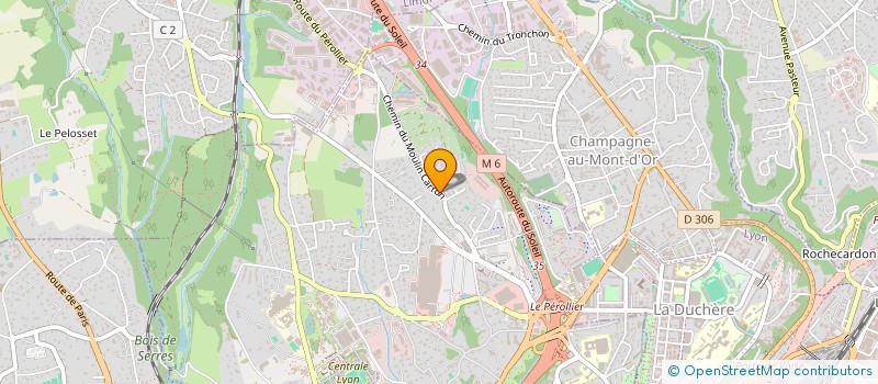 localisation de l'entreprise SOLUX INTERVENTION PROTECTION SECURITE PRIVEE  ECULLY