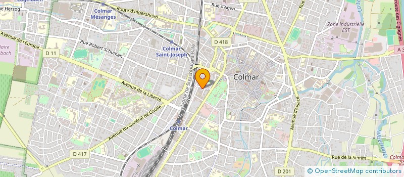 localisation de l'entreprise SOLUXA SARL  COLMAR