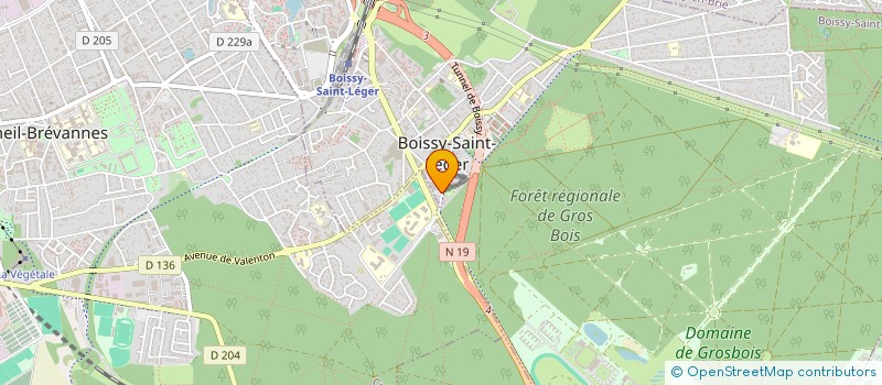 localisation de l'entreprise SOLUXBEAUTY à BOISSY-SAINT-LEGER