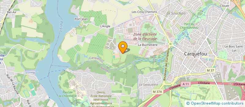 localisation de l'entreprise SOLUXEL à CARQUEFOU