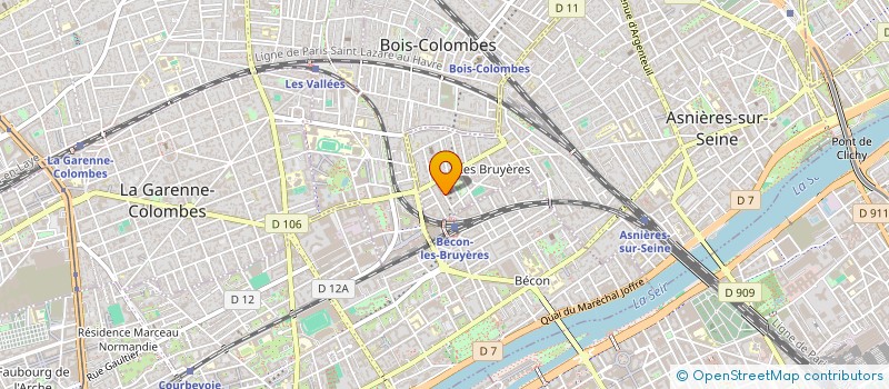 localisation de l'entreprise SOLUXY  ASNIERES-SUR-SEINE