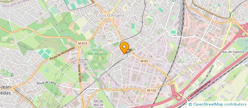 localisation de l'entreprise SOLVACOM à MONTPELLIER