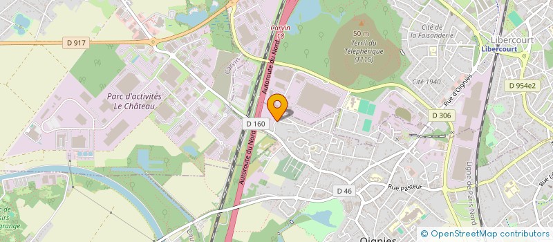 localisation de l'entreprise SOLVAREA  OIGNIES