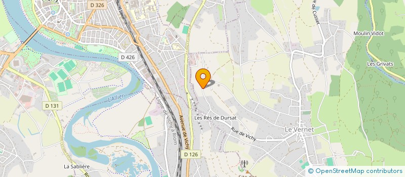 localisation de l'entreprise SOLVASOL à LE VERNET
