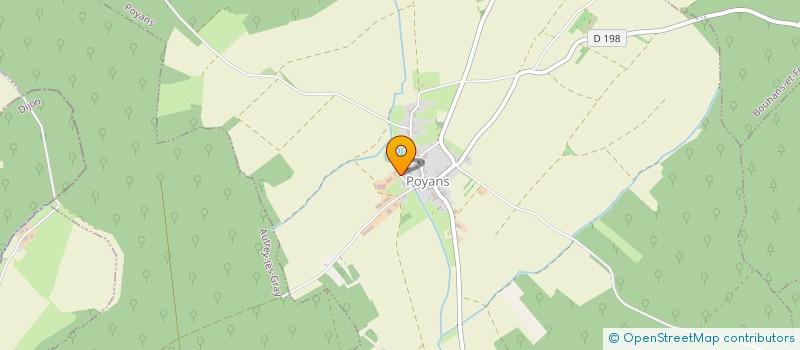 localisation de l'entreprise SOLVATIS  POYANS